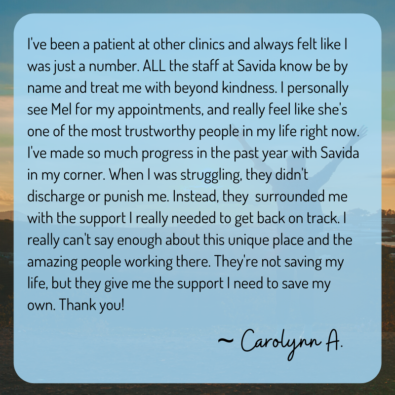 Patient Testimonial Carolynn