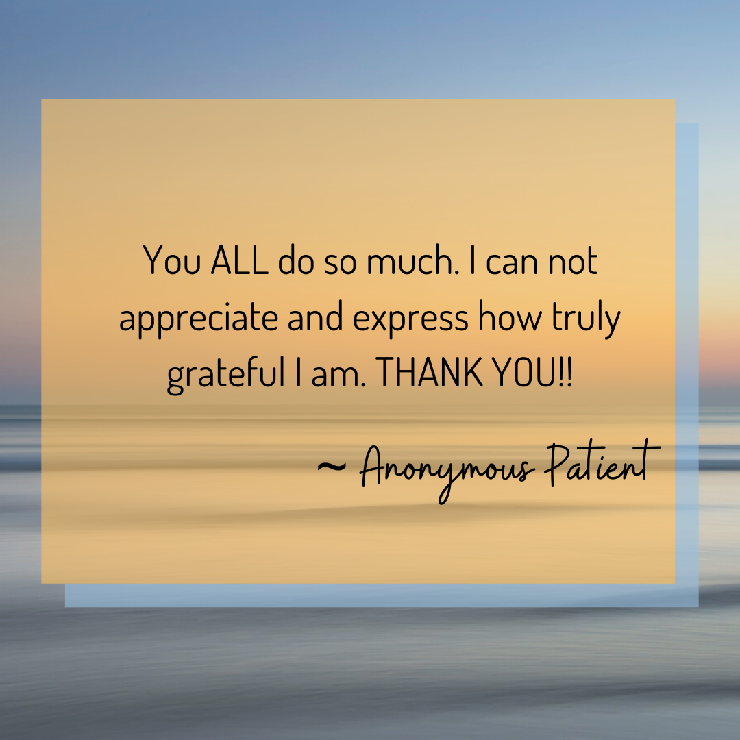 Patient Testimonial Anonymous 2